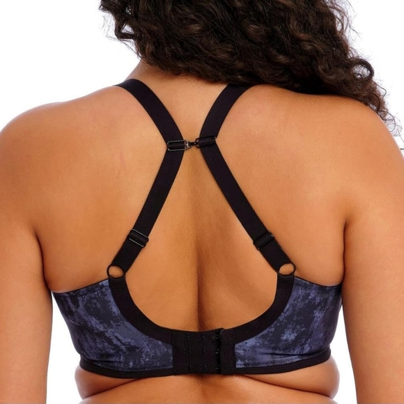 🦋ELOMI ENERGISE UNDERWIRE SPORT BRA SIZE 46D - Picture 5 of 11